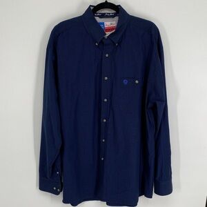 Wrangler x George Strait Western Men's Button-Down Shirt Size XL
